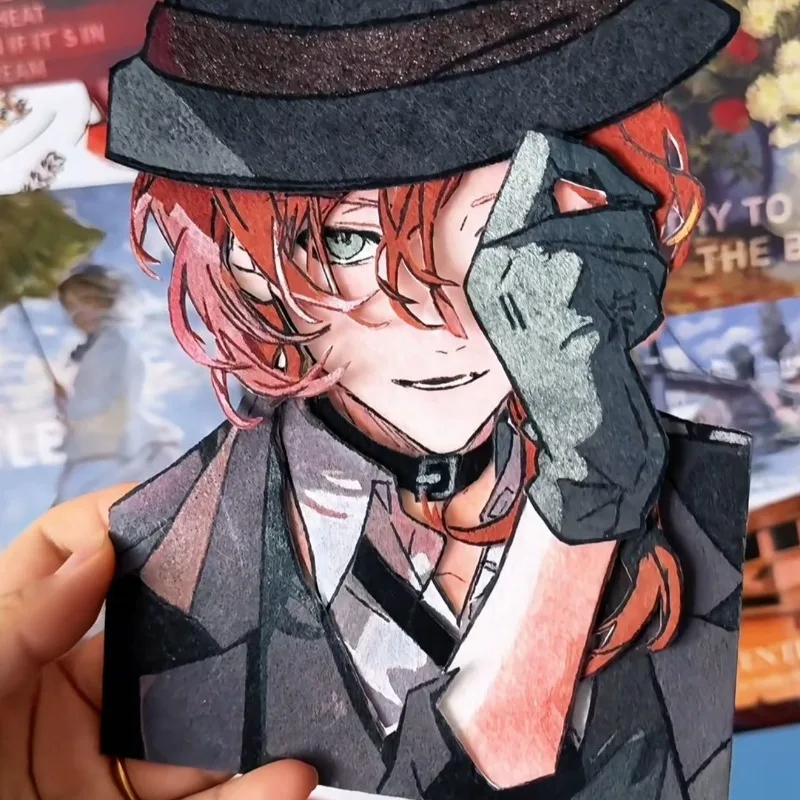 

Новый нетканый кулон Dazai Osamu, Бунго, бродячие собаки, аниме, периферийные устройства, милый красивый брелок из нетканого материала, подвеска, подарки