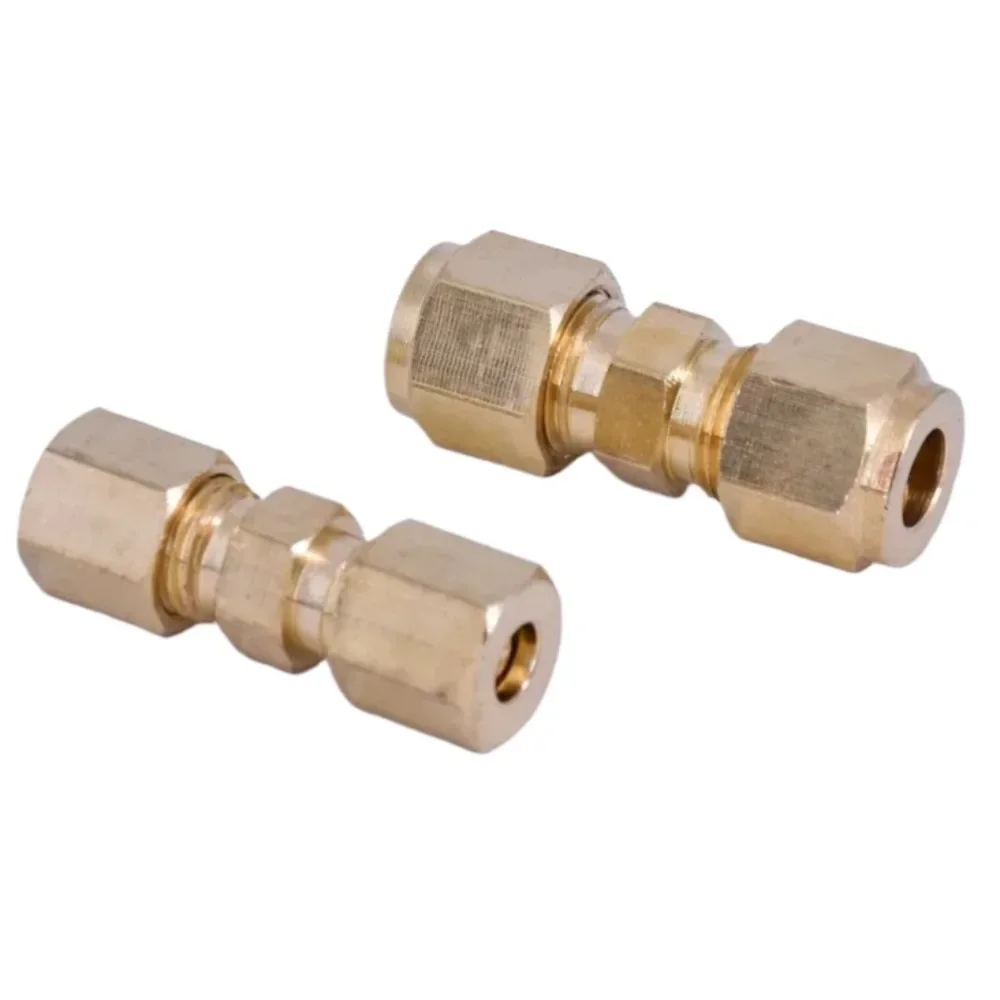 3-42mm1/8" 3/16" 1/4" 5/16" 3/8" 1/2" 3/4" 7/8" Złączka rurowa mosiężna Złączka rurowa Olej Woda Paliwo Gaz