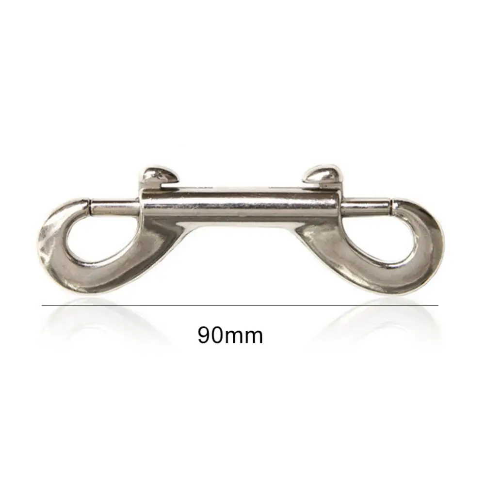 6Pcs Metal Double Ended Spring Clip Hook Quick Link Carabiner Swivel Eye Bolt Snap Diving Buckle Accessories Diving Equipment