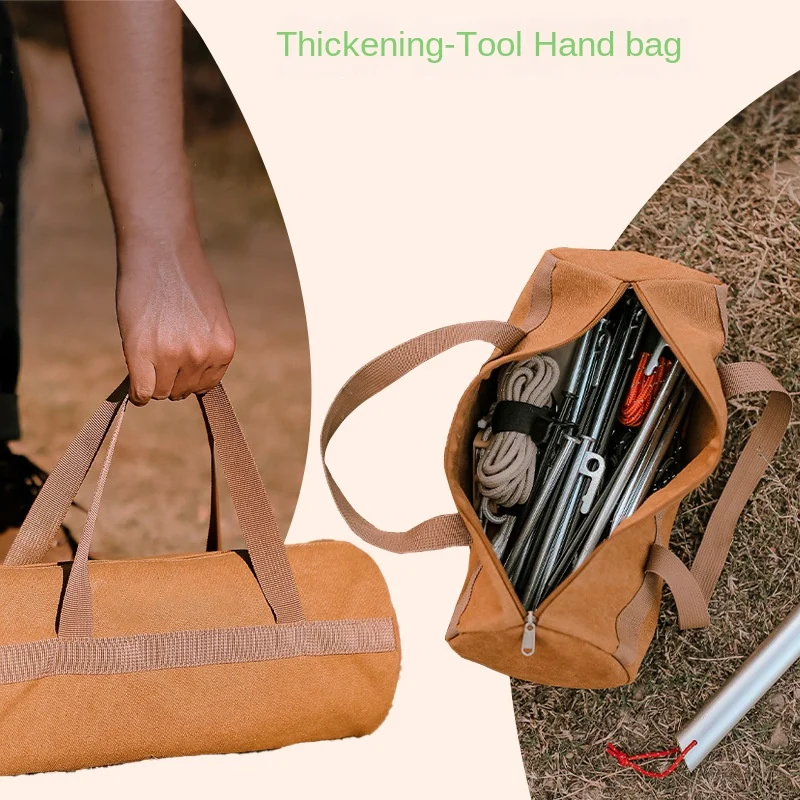 

1Outdoor Tool Storage Bag Set，Storage Bag，Pair with a Large Capacity Backpack，Handheld Staple Bag，Camping Organization Kit，Tent