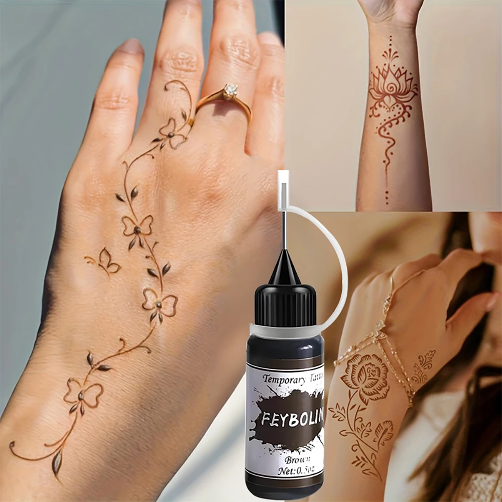 

Долговечные временные тату-краски, гель для рисования в технике фрихенд, модная красочная паста-сок для фейковых тату, макияж для лица и тела