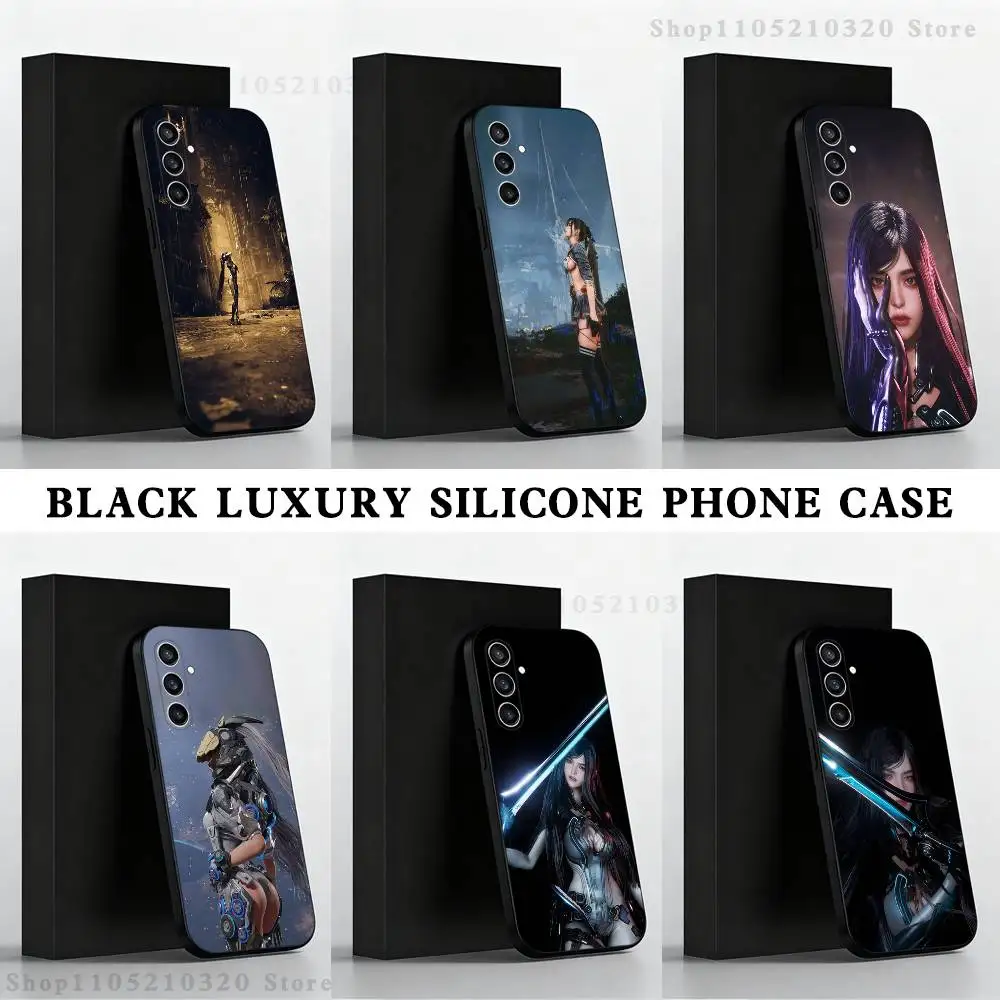 

Game S-Stellar B-Blade Phone Case For Samsung S25,S24,S21,S22,S23,S30,Ultra,S20,Plus,Fe,Lite,Note,10 Black Soft Shell