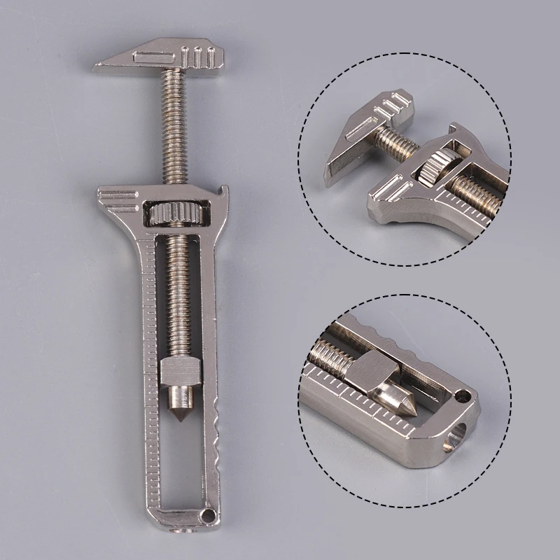 

1Pcs Mini Wrench Pocket Portable Multitool Tools For Outdoor Camping Compact Titanium Alloy Bottle Opener