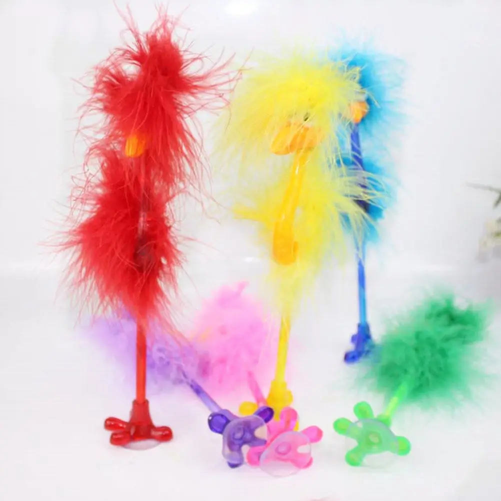 

5Pcs Cartoon Ostriches Gel Pens Creative Gel Ink Writing Pens Student Office Supplies Gifts Kawaii Stationary Funny Pen