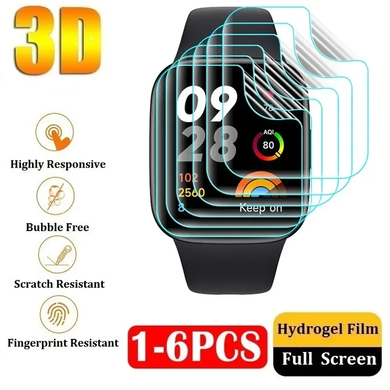 Protector Film for Redmi Watch 4 3 2 Lite Screen Protector for Redmi Watch 4 3 2 Lite Film Foil Protection Not Tempered Glass