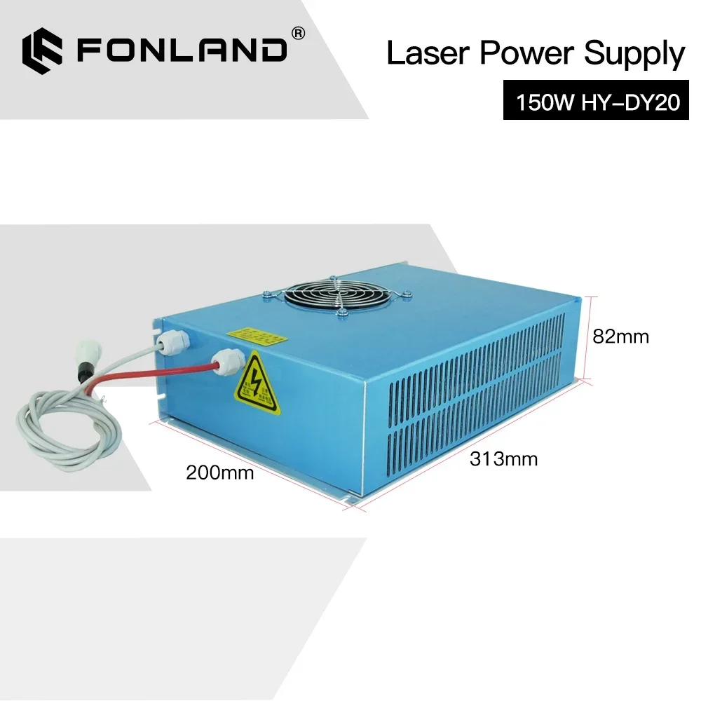 Fonland DY20 CO2 Laser Tube Power Supply For RECI W6 Z6 S6 W8 Z8 S8 CO2 Yongli EFR Laser Tube Engraving Cutting Machine