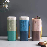 Travel Toothbrush Toothpaste Holder Storage Box Portable Toothbrush Case Organizer For Outdoor Travel Bathroom Accessories