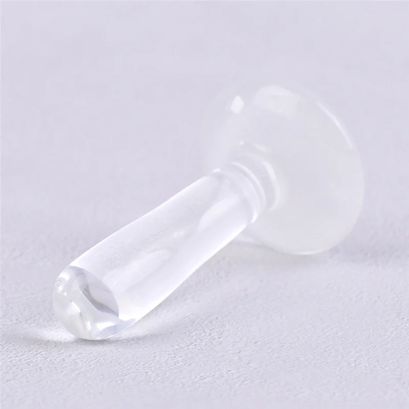 SR-Borosipainting Vetro Fatto a mano Rettifica Pestello di vetro Muller Pigmento minerale in polvere Set di strumenti fai da te in vetro ad alto borosilicato