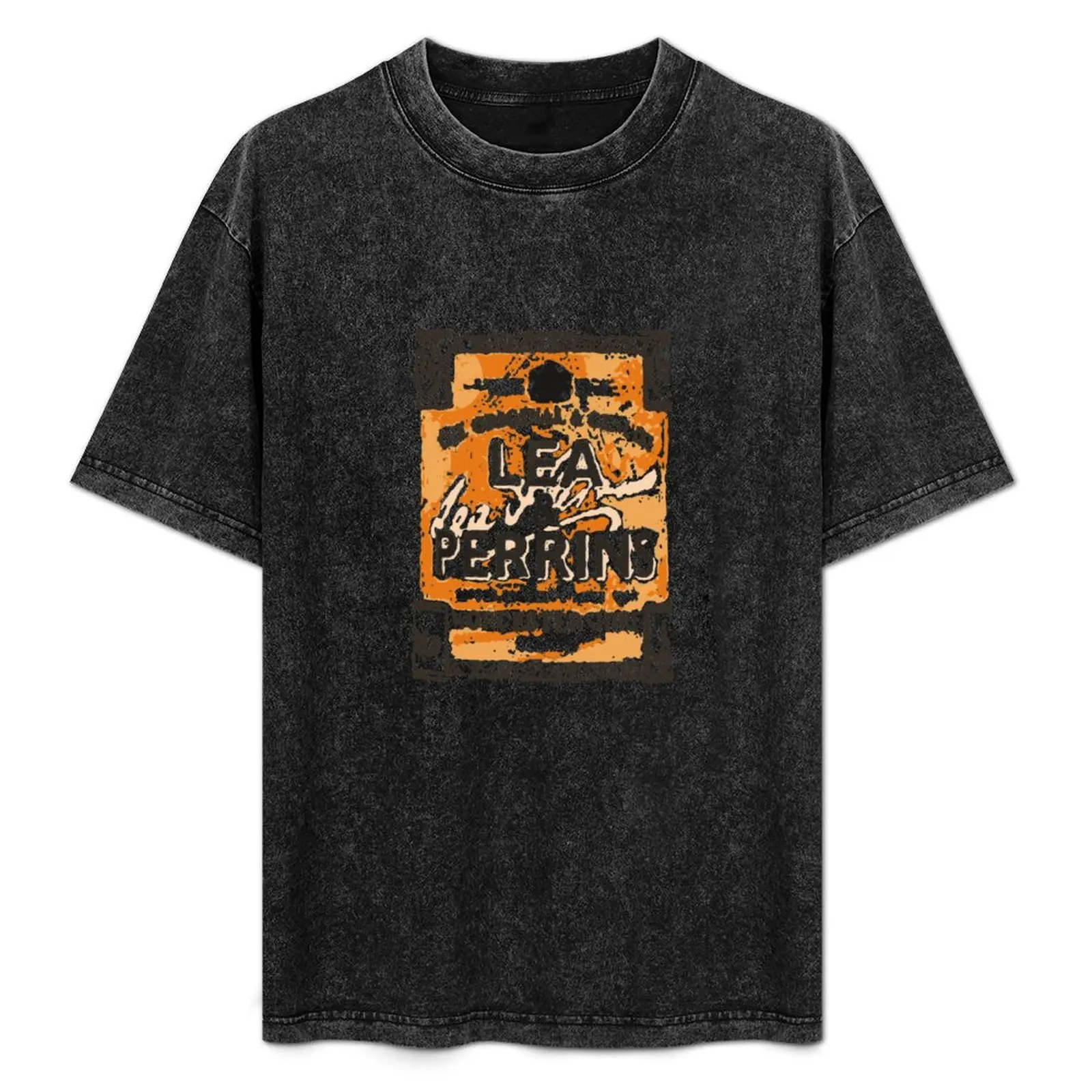 Camiseta con etiqueta de la salsa Worcestershire de Lea & Perrins, camiseta con paneles de malla transpirable