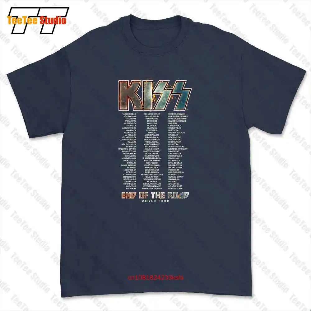 Kiss End Of The Road Tour 02 T-shirt Tee U1L1