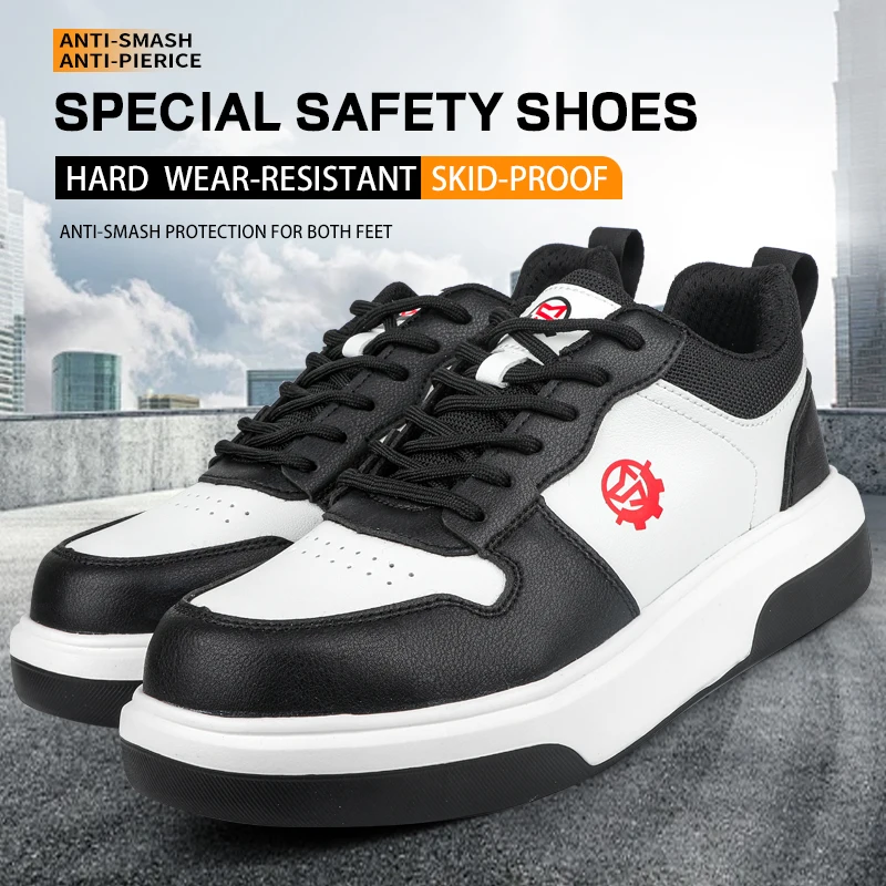 2026 Low-top sports safety shoes, protective shoes, work shoes, anti-smashing, anti-impact, anti-puncture, lightweight