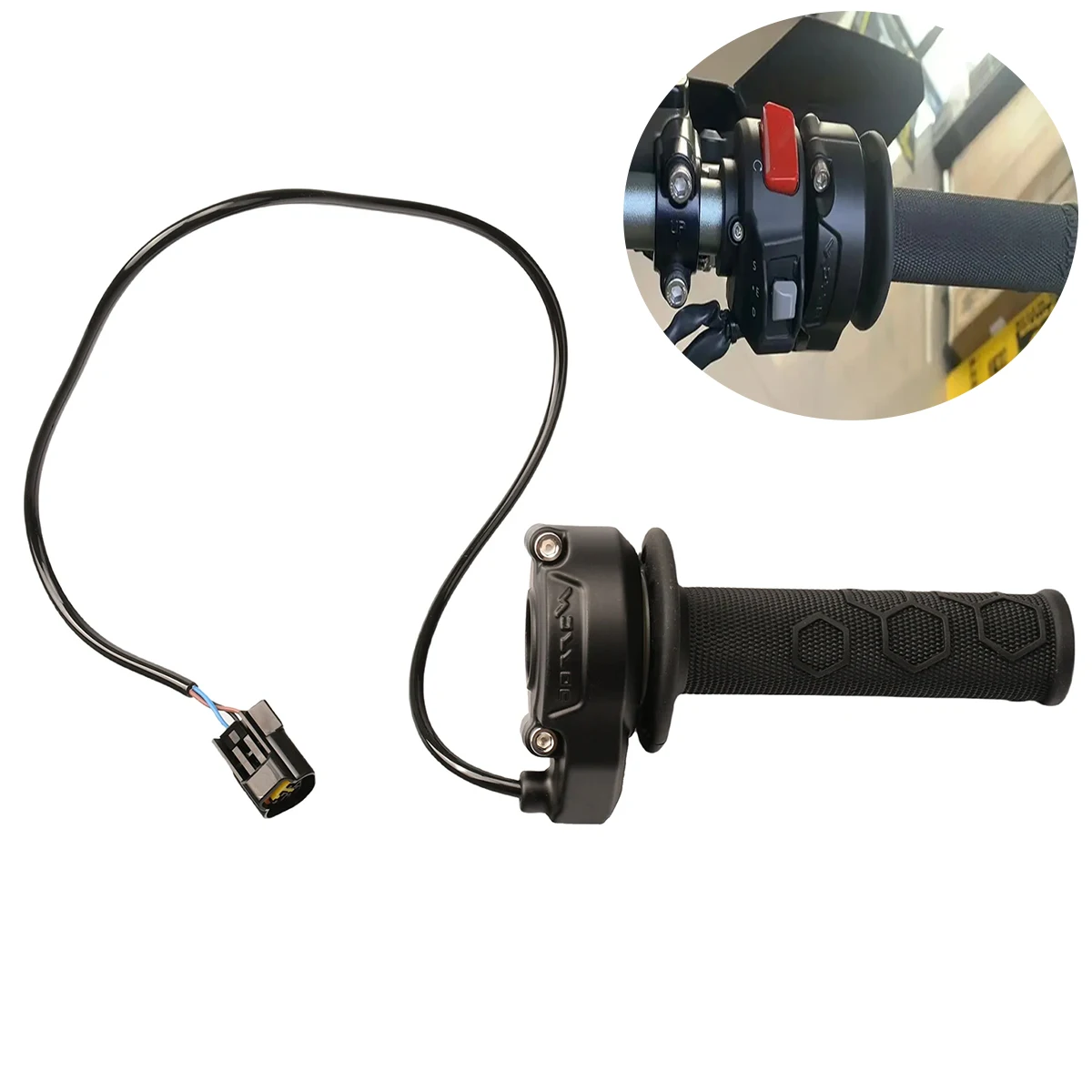 

Motorcycle Parts Grips Speed Throttle Accelerator Handle Grip Handlebar For Ultra Bee UltraBee Electric Vehicle Bike