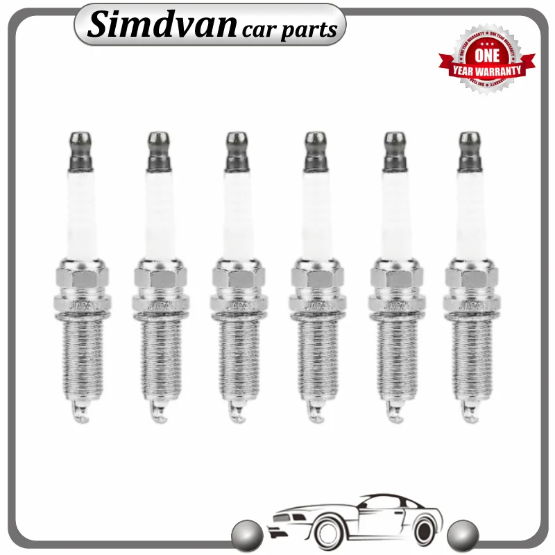 6pcs 22401-EW61C FXE22HR11 Spark Plug Dual Iridium for Nissan Altima Maxima Infiniti Q40 EX35 EX37 FX35 FX37 Q50 Q70 QX60