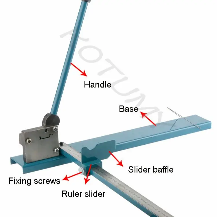 DC-35/C45 Multifuntional Rail Cutter Air Opening Card Track Cutting Machine Quick Guide Cutter