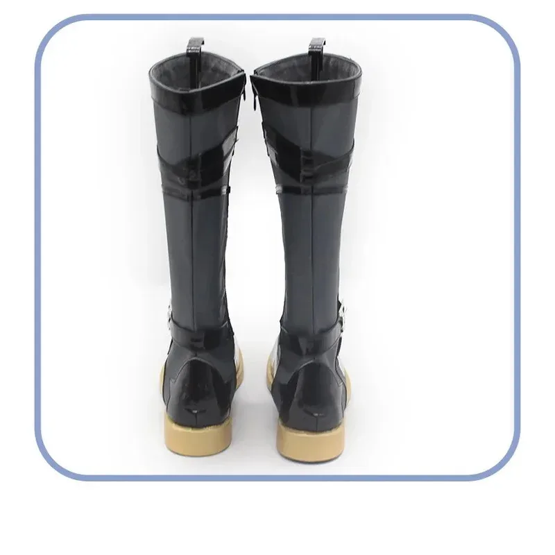 

Новые туфли для косплея Phainon, реквизит для косплея в стиле «Спасибо», обувь из искусственной кожи, карнавальные ботинки на Хэллоуин, на заказ BVNF666GN2025