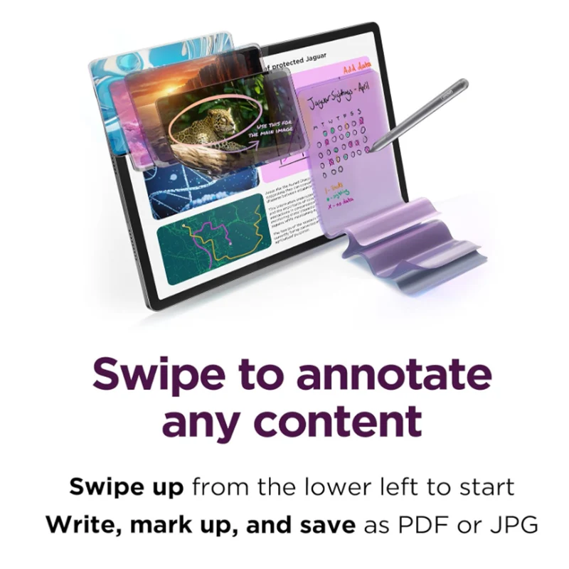 Lenovo Idea Tab Pro 12.7 رمادي 256 جيجابايت Idea Pad 12.7 بوصة 144 هرتز MTK البعد 8300 ثماني النواة WIFI 10200 مللي أمبير 45 وات تابلت أندرويد #5