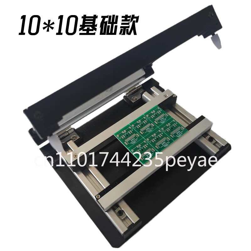 PCB Steel Mesh Solder Paste Printing Table Steel Sheet SMT Solder Paste Printing Manual Small Micro Screen Printing Machine view 5