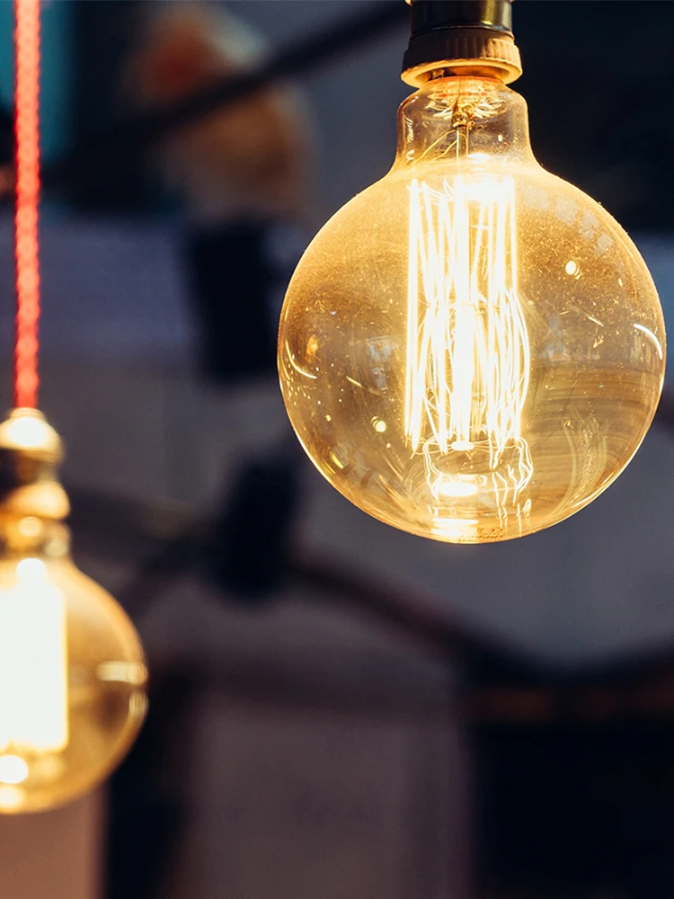 Ampoule Edison rétro E27 220V 40W ST64 G80 G95 G125, Ampoule Vintage Edison, lampe à incandescence, ampoule à Filament, décoration de maison