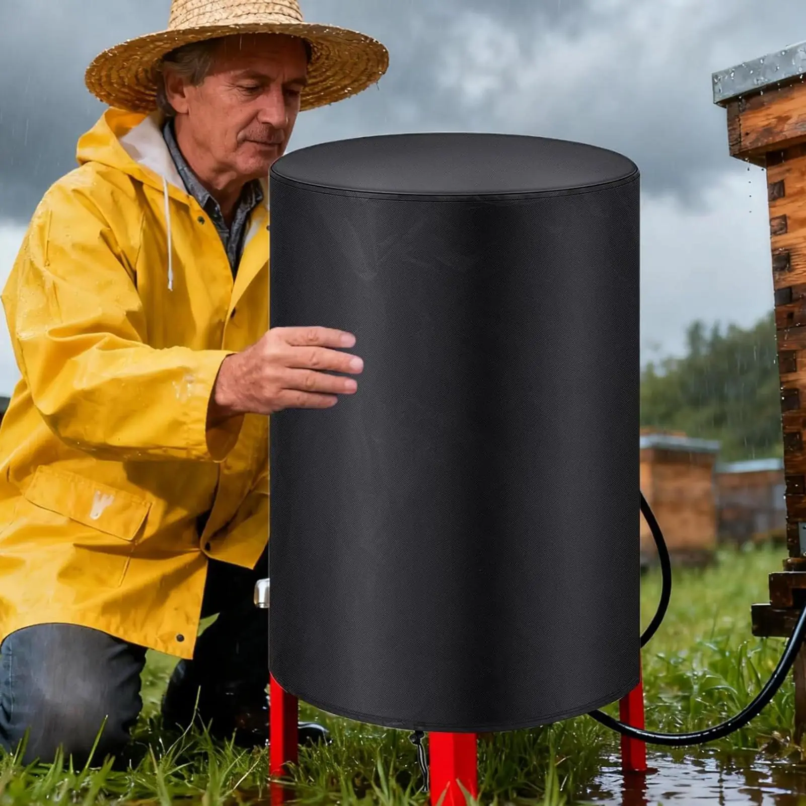 

Защитный чехол для экстрактора меда, принадлежности для пчеловодства, блесна, блесна, пылезащитный чехол для пчеловодщиков, фермеров, Apiarists