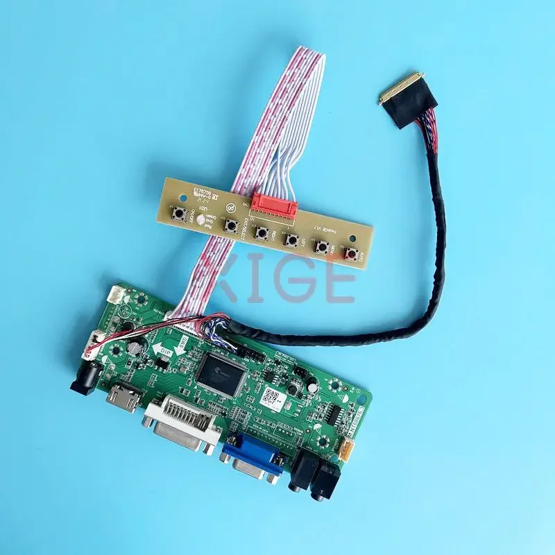 

Плата драйвера контроллера подходит для LTN133AT16 LTN121AT11 VGA DVI Audio 13,3 "1280x800 DIY Kit HDMI-совместимая матрица для ноутбука LVDS 40-контактный