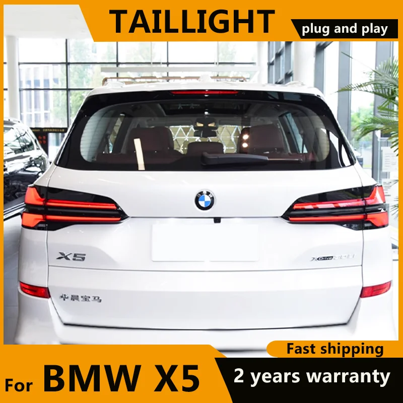 مصابيح خلفية LED لسيارات BMW X5 ، G05 ، DRL ، LCI إشارة بدوره الديناميكية ، المصابيح الخلفية ، المصباح الخلفي ، اكسسوارات السيارات ، والكوث ، والارشيف