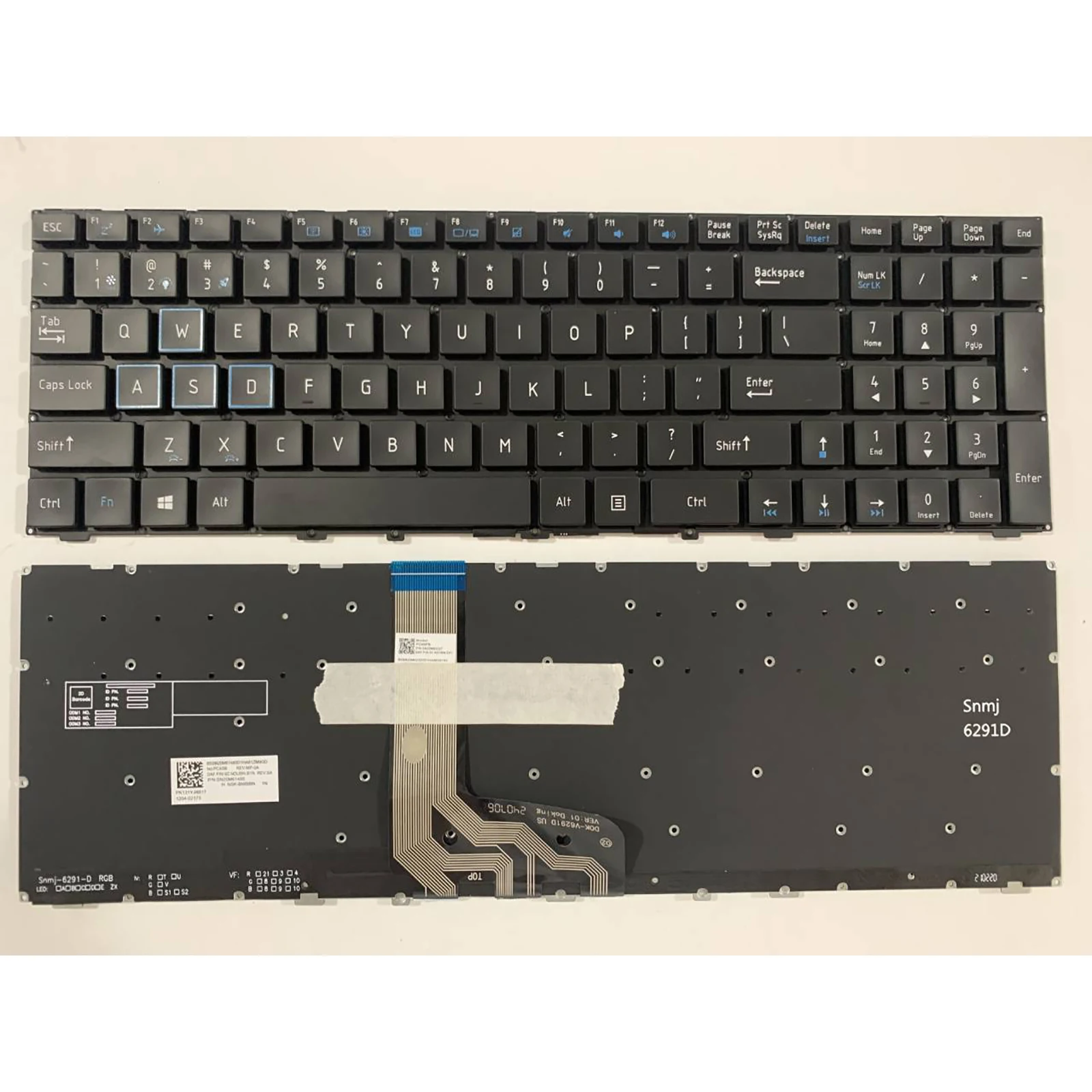 

Laptop keyboard US Layout for Thunderobot 911M-M1 911M-M1A 911M-M1B 911M-M1C 911M-M2 911M-M2A