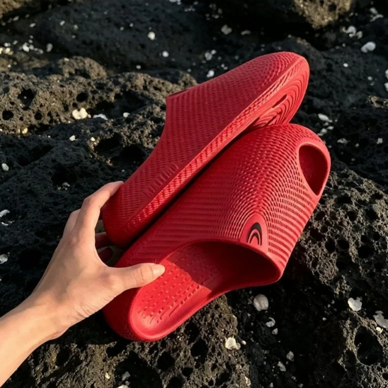 

Xiawei Arch Support Fashionable Versatile Unisex Anti-Odor Slippers Non-Slip, Couple's Style, Comfortable Long Wear Sports Sanda