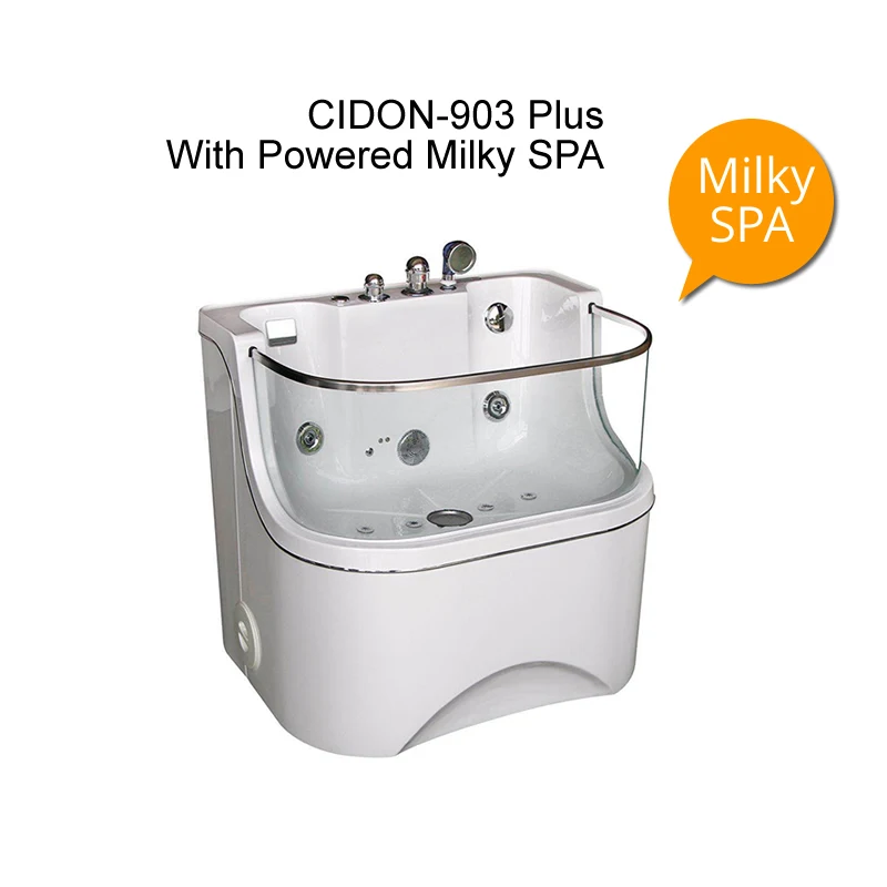 CIDON 903 Plus Luxury Acrylic Freestanding Indoor Pets SPA Bath Tub Powered Milk Bath