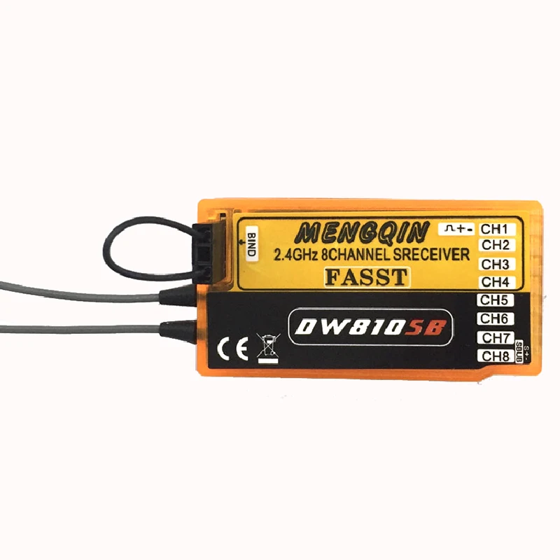 FUTABA FASST 8-channel 2.4G compatible receiver FutabaS.BUS DW810 receives new products