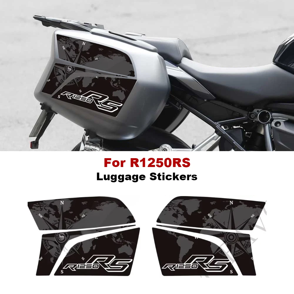 

Motorcycle Luggage Sticker Side Box Scratch Resistant Sticker Decoration For BMW R1250RS R 1250 RS R1250 2019-2022