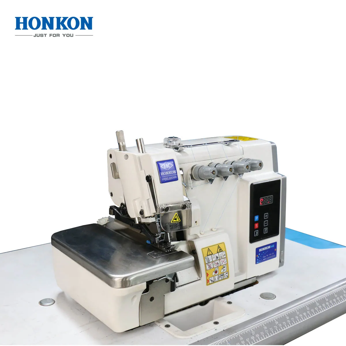 HONKON HK-700-4D-T Direct-drive integration 4 Thread Presser Foot Industrial Feed Bag Sewing Machine