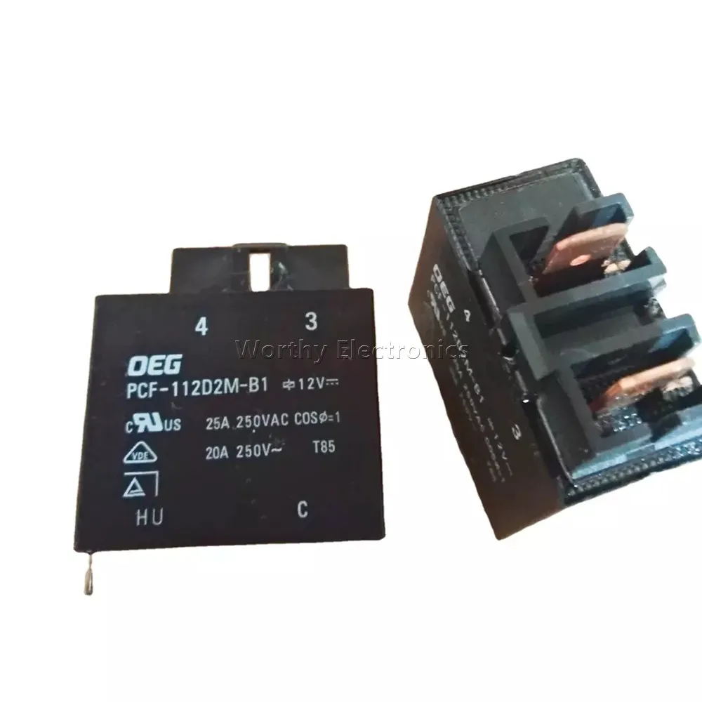 Free Shipping 10PCS/LOT 12VDC 25A 4PIN Relay PCF-112D2M-B