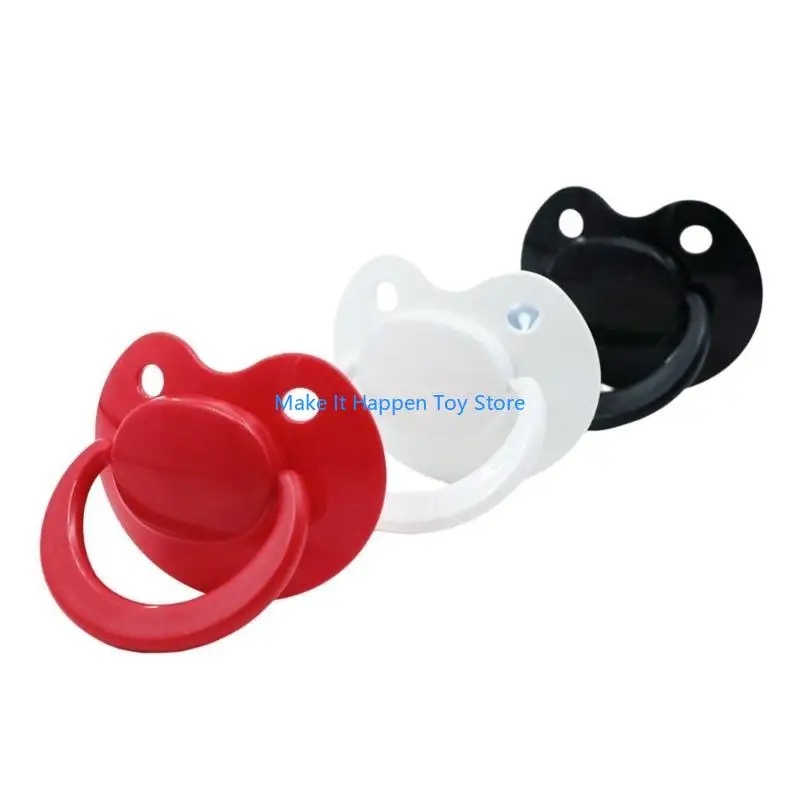 Sucette en Silicone pour adulte, pour soulager le Stress, qualité alimentaire, Simulation mamelon factice, paix jouet 28EC