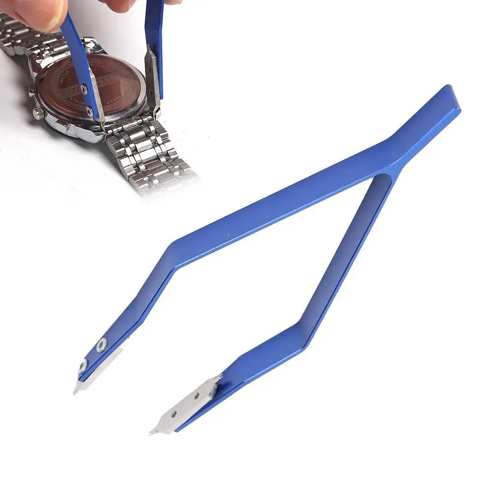 Y-förmige Uhrenband-Pinzette, Professionelles Präzisions-Werkzeug zum Entfernen von Federstegen für Uhren, Schmuck und Armbänder