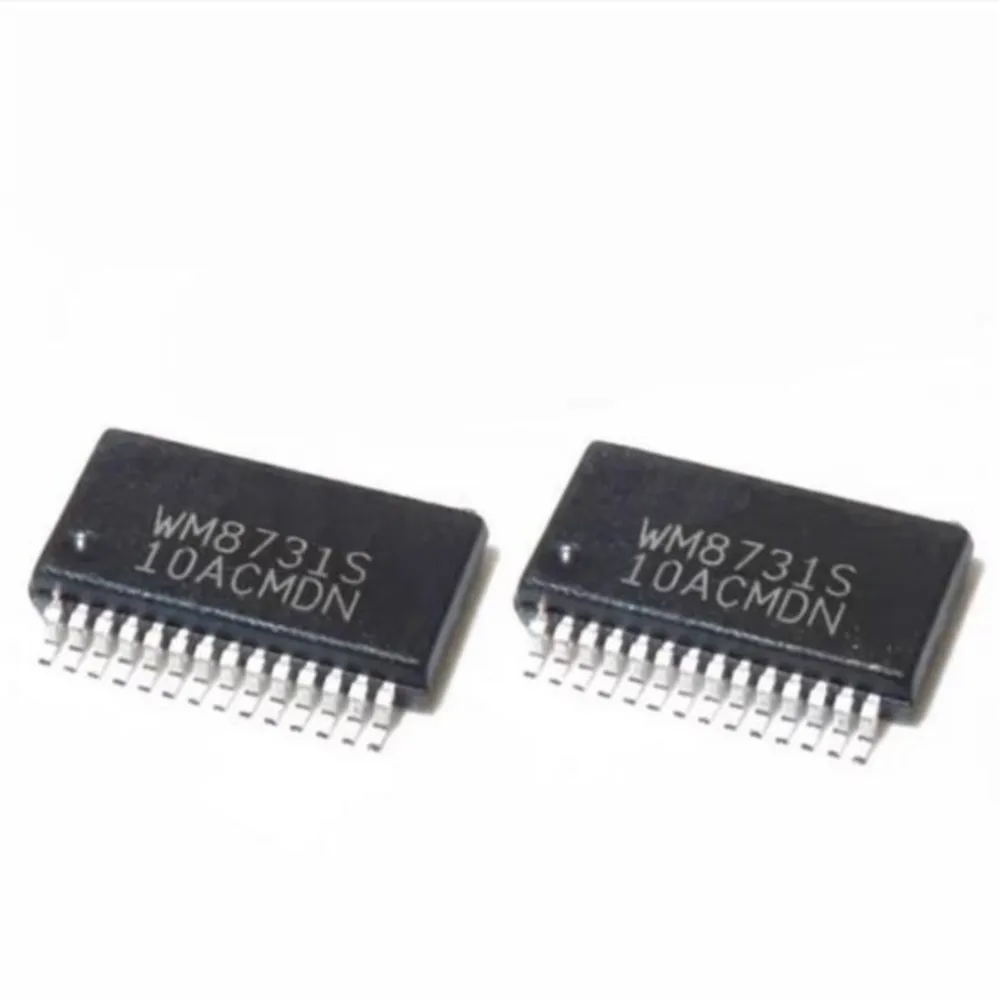 

WM8731S WM8731SEDS WM8731 SSOP28 High quality products (Product quantity: 10 pieces)