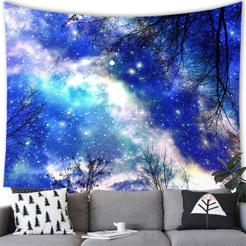 Beautiful Aurora Tapestry Wall Hanging Aurora Printing Decor Tapestry Aurora Home Room Decoration Background Wall Decor