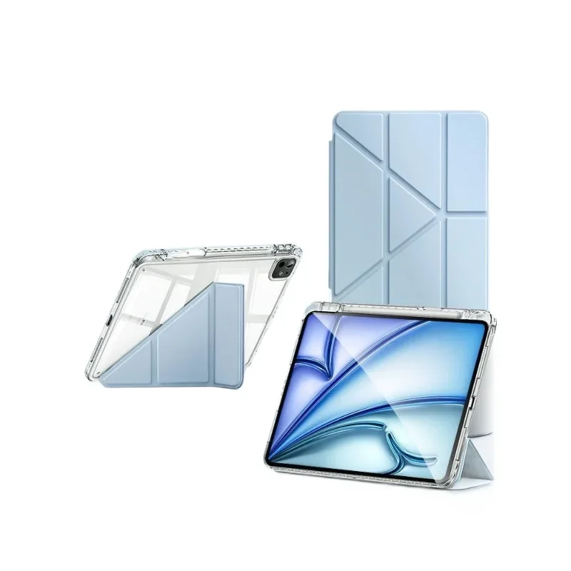 For IPad Air 3 10.5 Inch Protect Case for IPad 7th Gen 8th Gen 9th Gen 10.2 Inch Smart Cover with Y Fold Pencil Slot Holder