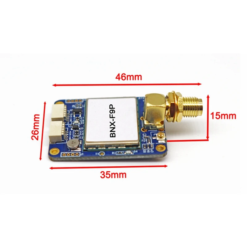 2X BNX-F9P RTK GPS GNSS モジュール ZED-F9P センチメートルレベルアプリケーション用高精度ボード