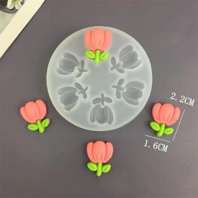  Reusable Silicone Baking Mould for Chocolate Fondant Floral Designs