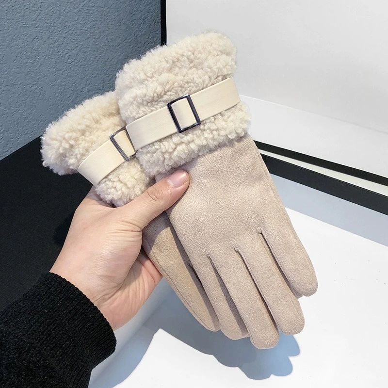 

2025 Gloves for Women in Winter with Thick Insulation for Warmth. Suitable for Outdoor Cycling, Skiing. Touchscreen Gloves.