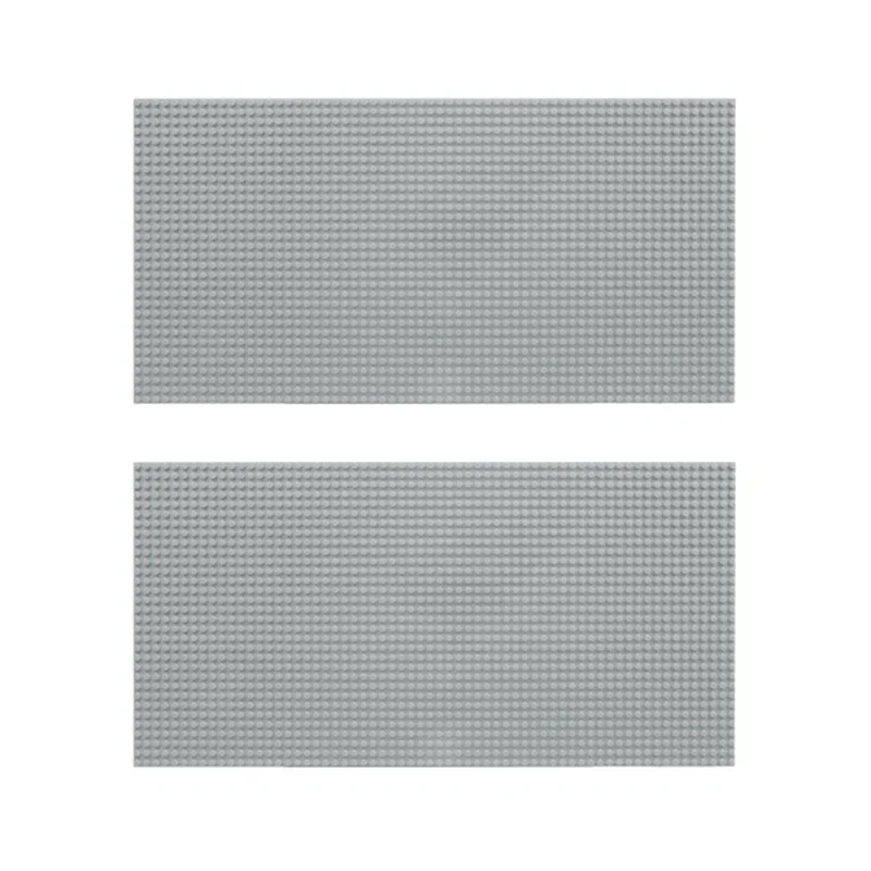 1 stuk 32x64 gaten enkellaags klassieke blokkenbasisplaat, DIY montage blokkenwand compatibel met merk speelgoed Kerst verjaardag cadeau - afbeelding 2