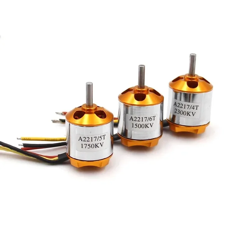 A2217 950KV 1100KV 1250KV 1500KV 2300KV 2700KV Outrunner Motore Brushless Per RC Aereo Ad Ala Fissa Quadrocopter Multi-elicottero