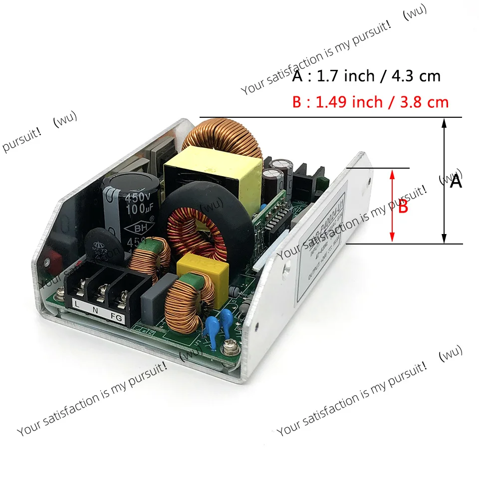 PFC function, digital power amplifier switching power supply, 400W, output voltage 24/32/36/42/48/60 V, with protection function