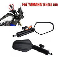 Espejos retrovisores espejo lateral espejo retrovisor plegable ajustable para YAMAHA TENERE 700 Tenere700 xt660z xt1200 Tracer 9 GT