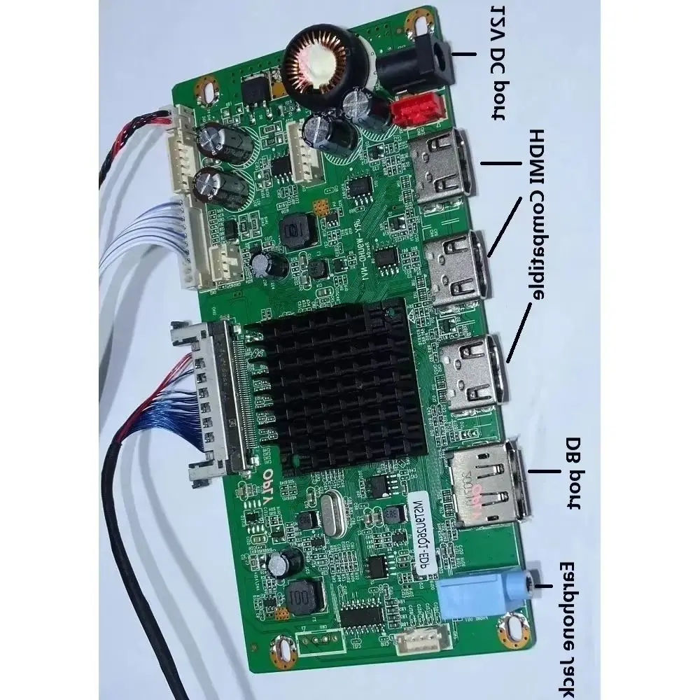 

Комплект платы контроллера 4K для EV270QUM-N10 MV270QUB-N20 MV315QUM-N20 3840X2160, HDMI-совместимый порт DB, панель, монитор, сделай сам