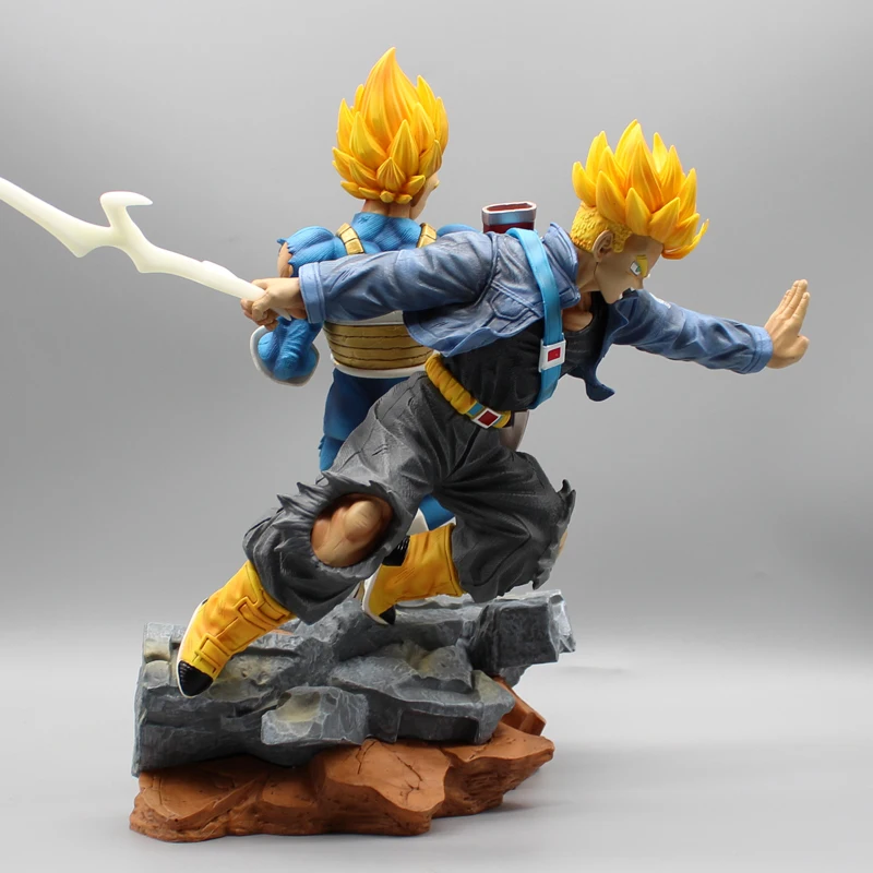 Anime Figures 30cm Dragon Ball Z Figure Trunks Vegeta Gk Dbz Figurine Pvc Statue Doll Model Collection Decoration Decoration Toy