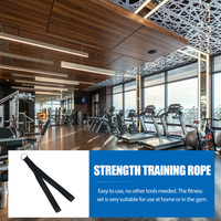 Fitness Pull Rope Tricep Workout Nylon Cable Machine Attachment Biceps Trainer Body Exerciser Workout Supplies Portable