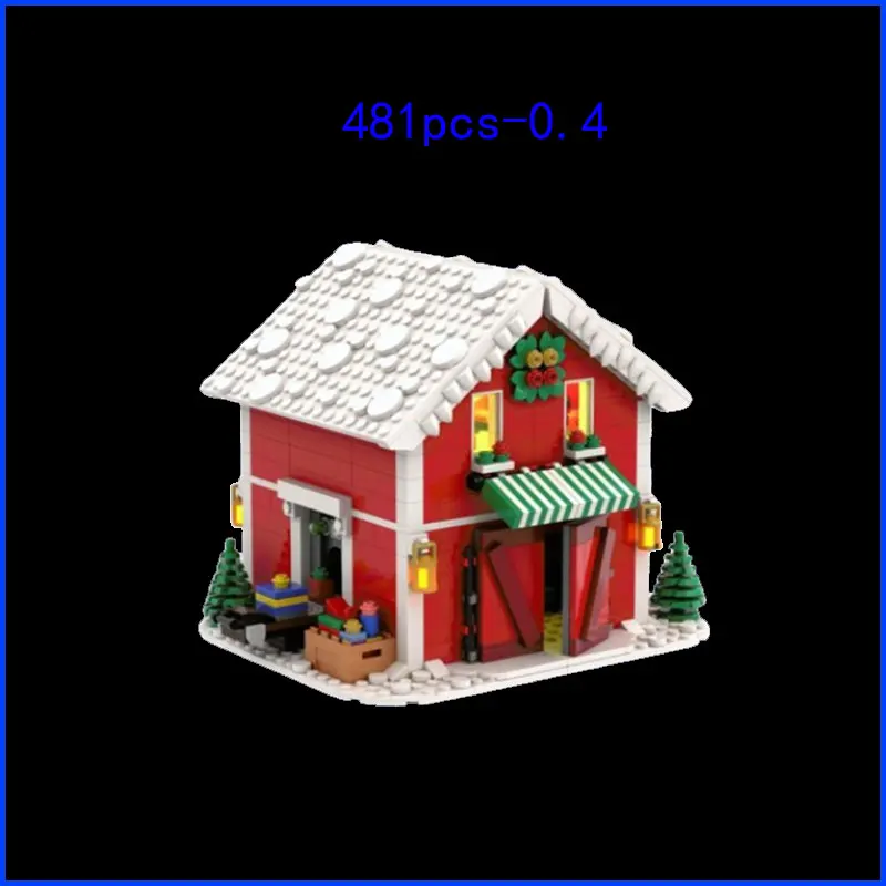 Spot MOC-17099 Camion vintage 5823 Fattoria Auto Piccole particelle di assemblaggio Building Blocks Casa delle vacanze Giocattolo fai da te Regalo
