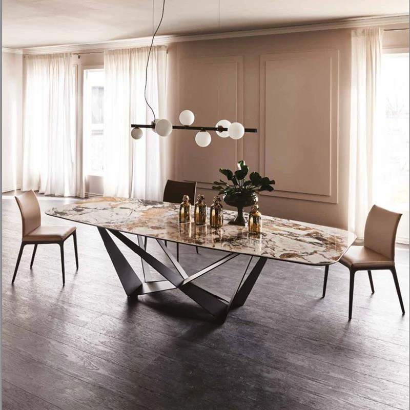 Craft Table Dinning Tables Sets Luxury Coffee Cafe Bar Coffe Garden Furniture Living Room Center Dining muebles Kitchen Study