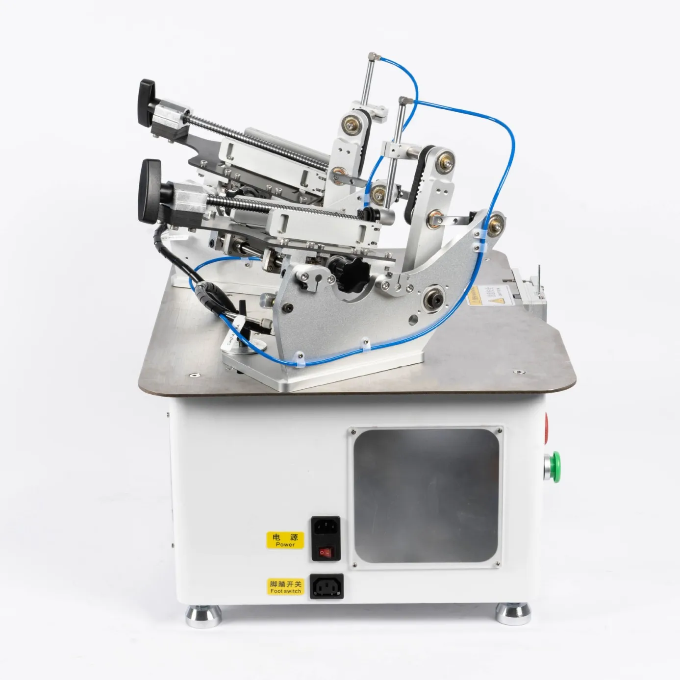 8102-2 Double-head automatic card-sending ring tag machine, clothing hardware toy automatic double-head ring tag machine